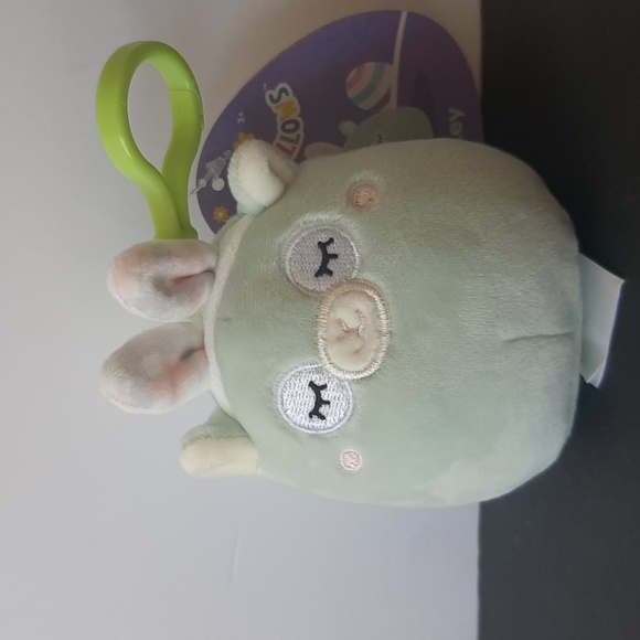 Squishmallows Other - Squishmallows Miley Llama Clip-On Green 3.5" Bunny Ears Plush Stuffed Animal Toy